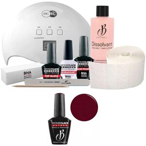 Beauty Nails Pack Beauty Nails + Lampe 48 watts Wonderlak extrême Beautynails VAMP KISS WLE094