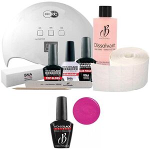 Beauty Nails Pack Beauty Nails + Lampe 48 watts Wonderlack Extrême BNA Spring Blossom Petunia Girl 142