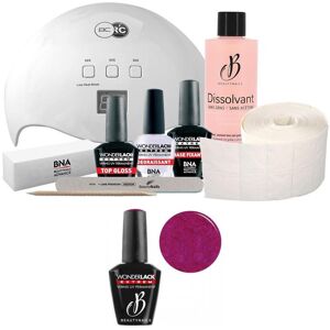 Beauty Nails Pack Beauty Nails + Lampe 48 watts Wonderlack Extrême BNA Spring Blossom Princess Fushia 143