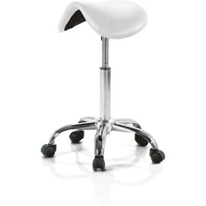 Beauty Coiffure Tabouret selle de cheval blanc