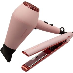 Corioliss Coffret sèche cheveux Kompactissimo + lisseur C1 Digital Pink Corioliss