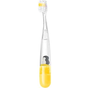 Hydrex Diagnostics Brosse à dents pour enfants avec minuteur - jaune, 1 pièce - Publicité