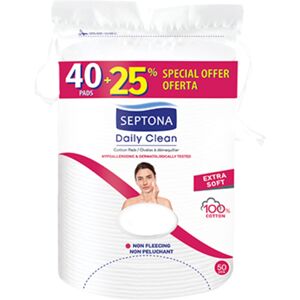 Septona Disques a demaquiller en coton Extra Soft, 40 + 10 disques