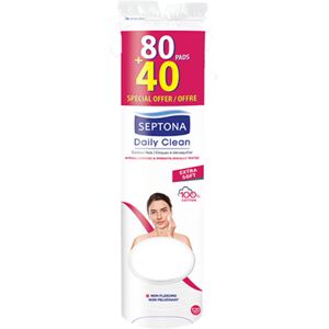 Septona Disques a demaquiller en coton Extra Soft, 80 + 40 disques