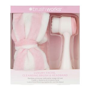 Brushworks Luxury Facial Cleansing Brush & Headband Soins Visage