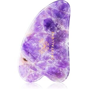 Crystallove Amethyst Gua Sha massage tool