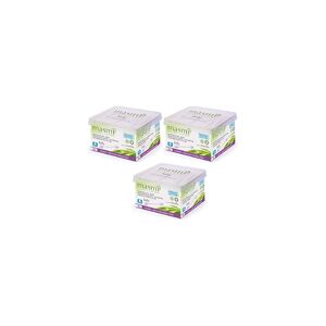 Masmi 3x56 Baby Safety Organic Cotton Buds, Biodegradable Paper FSC Stick, Non Chlorin