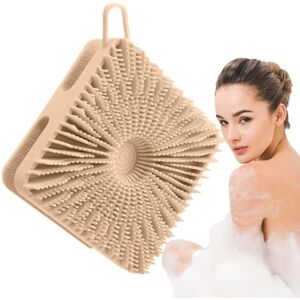 Generic Scalp Massager, 2-in-1 Body Head Scrubber, Double-Sided Scalp Wash Scrubbers Exfoliator, Shower Body Brush for Effective Showering Exfoliation