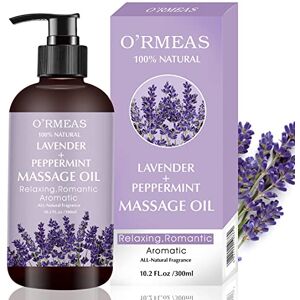 O'RMEAS Massage Oil for Warming, Relaxing,Joint Pain Relief Sensual Body Oil 10.2 fl.oz