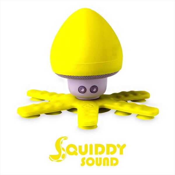 celly squiddysoundyl squiddy speaker-giallo/plastica