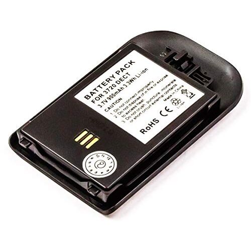 MicroBattery mbcp0019 Lithium-ion (Li-Ion) 900 mAh 3,7 V oplaadbare batterij – oplaadbare batterijen (900 mAh, lithium-ion (Li-Ion), 3,7 V, 3,3 Wh, zwart, 1)