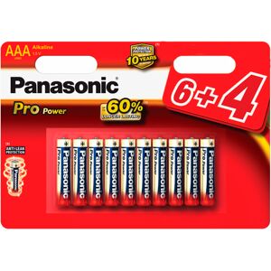 Panasonic AAA-batterier 10pk