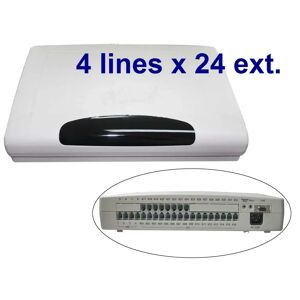 CP424 Office telephone switch / Phone exchang / PABX with 4 Lines x 24Extensions