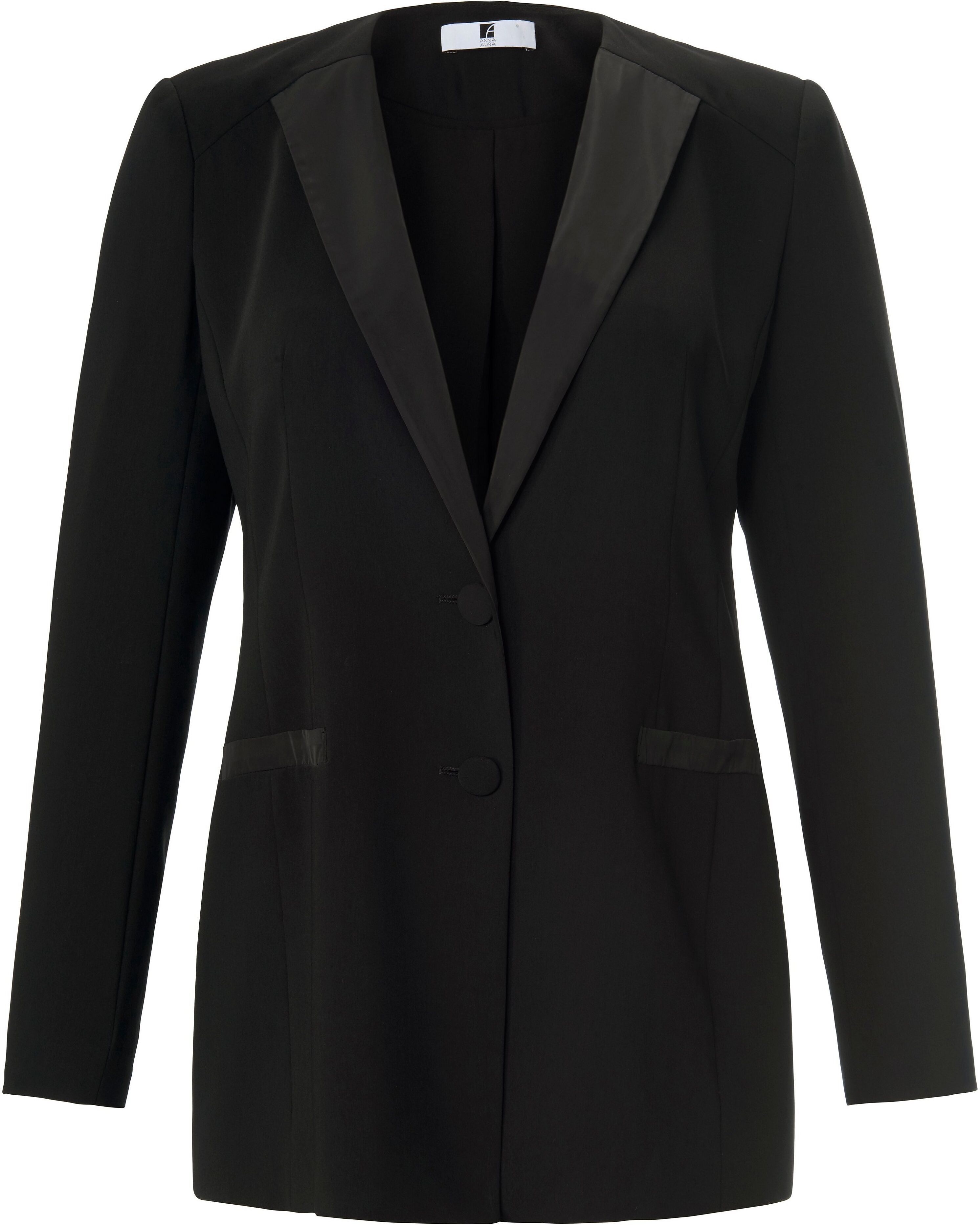 Anna Aura Blazer revers Fra Anna Aura sort