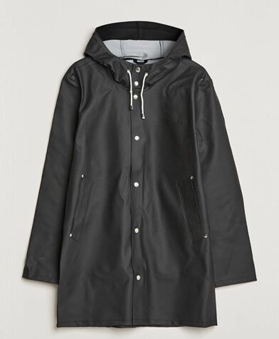 Stutterheim Stockholm Raincoat Black men XS Sort