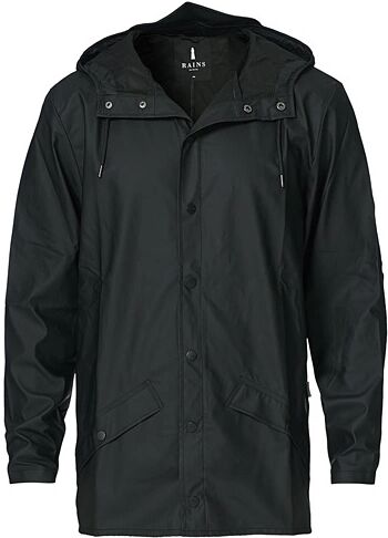 RAINS Jacket Black men L/XL Sort