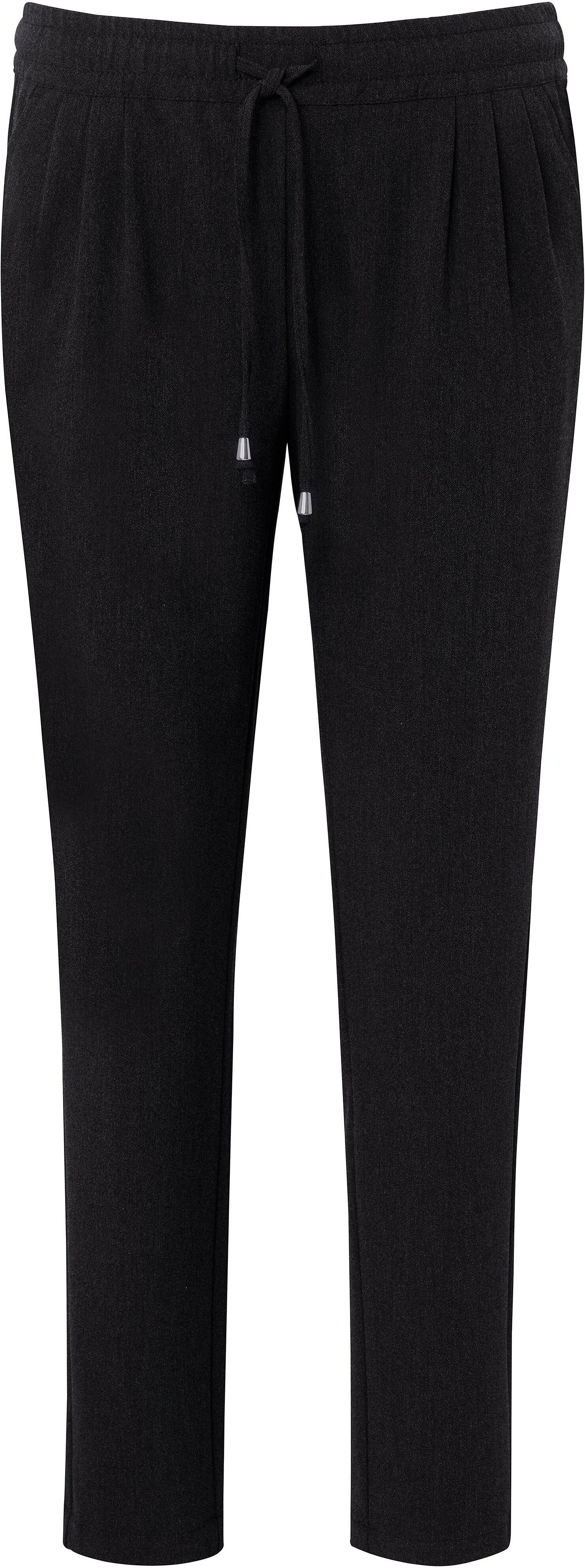 Peter Hahn Ankellange jog-pants pasform Barbara Fra Peter Hahn sort