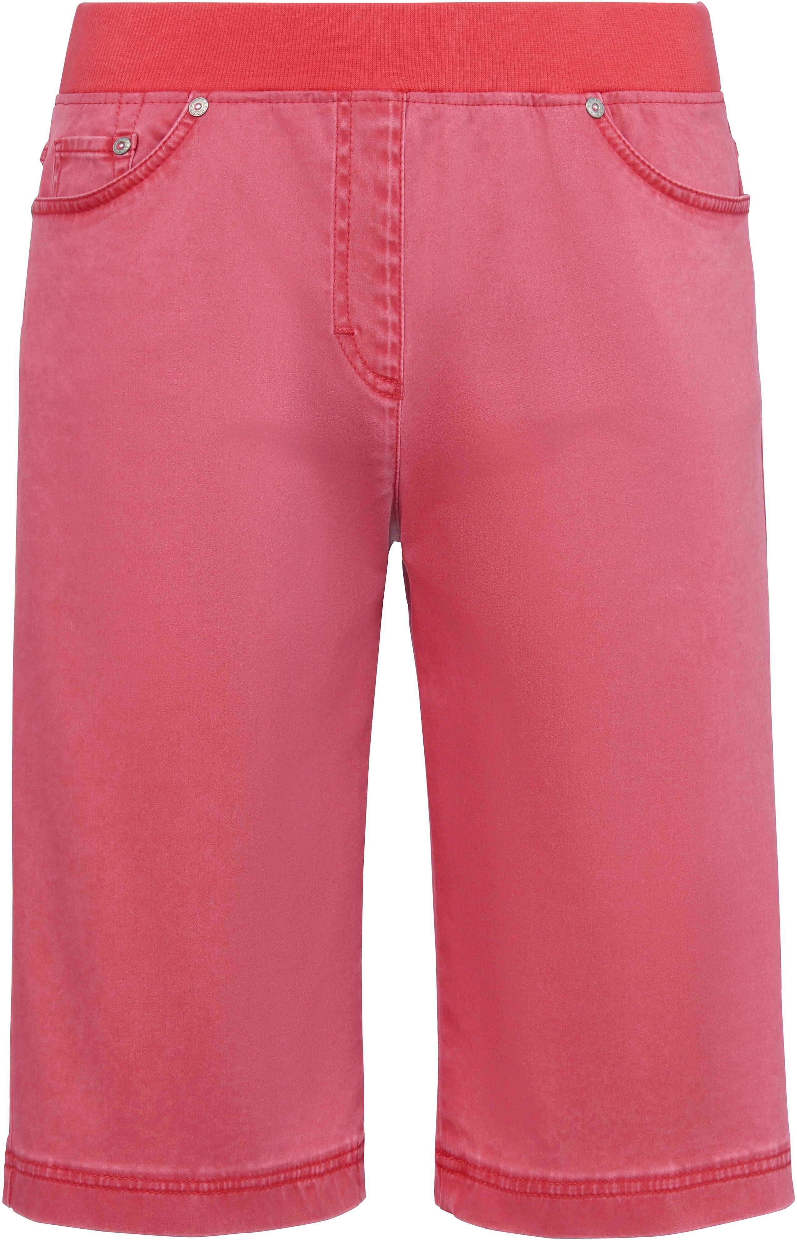 Brax Bekvemme ProForm Slim-bermudashorts Fra Raphaela by Brax rød