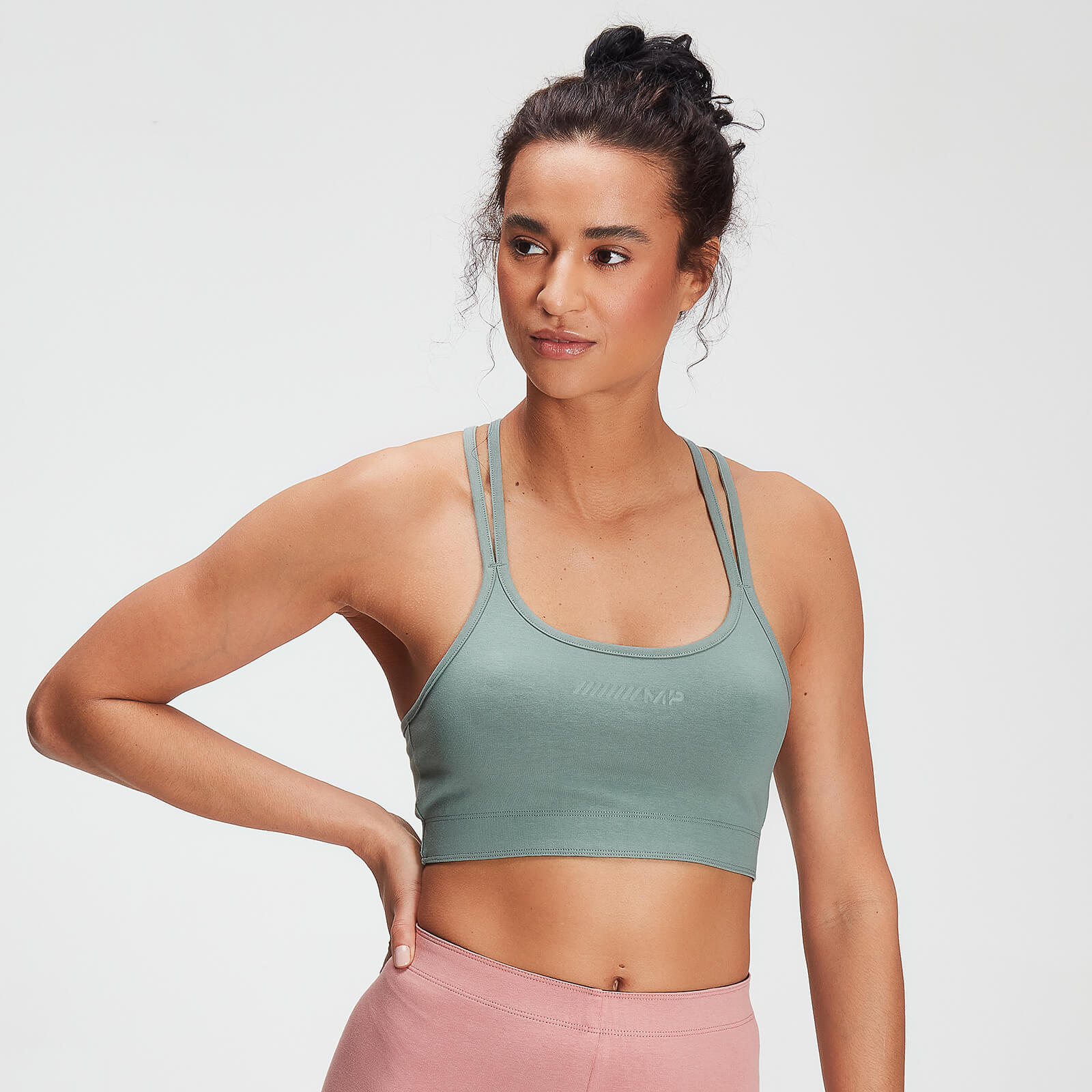 MP Tonal Graphic Bra til kvinder – Washed Green - XL