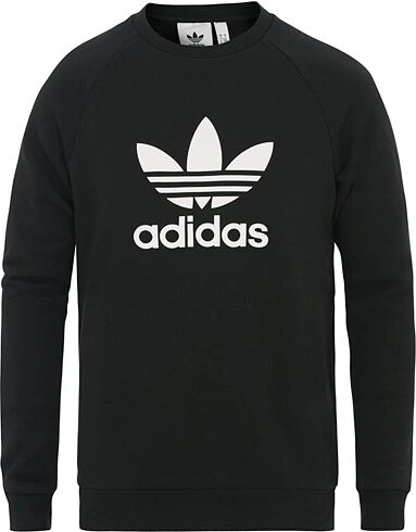 adidas Originals Trefoil Crew Neck Sweatshirt Black men XL Sort