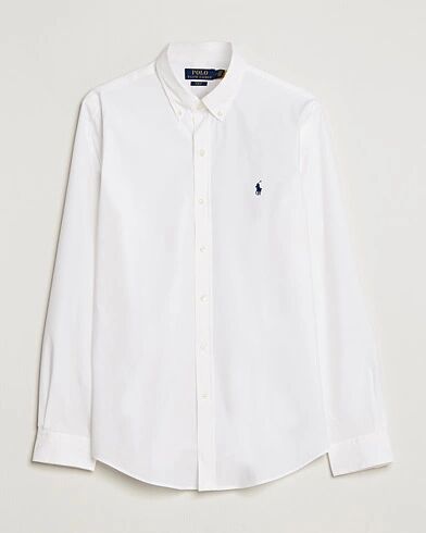 Polo Ralph Lauren Slim Fit Shirt Poplin White men M Hvid