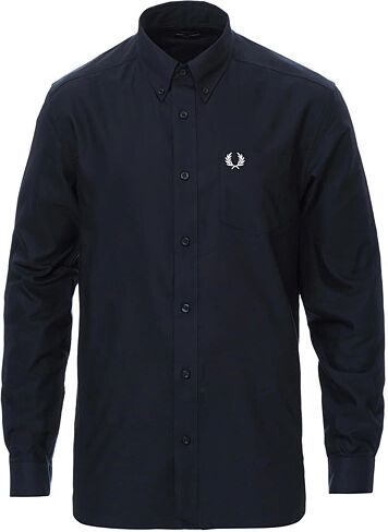 Fred Perry Oxford Shirt Navy men M Blå