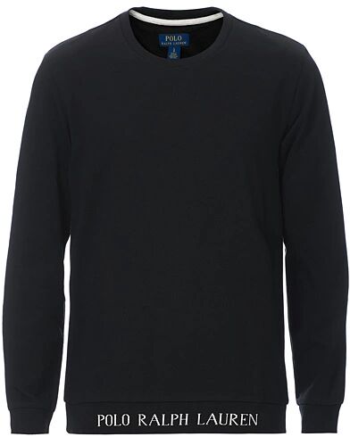 Polo Ralph Lauren Logo Crew Neck Sweatshirt Black men M Sort