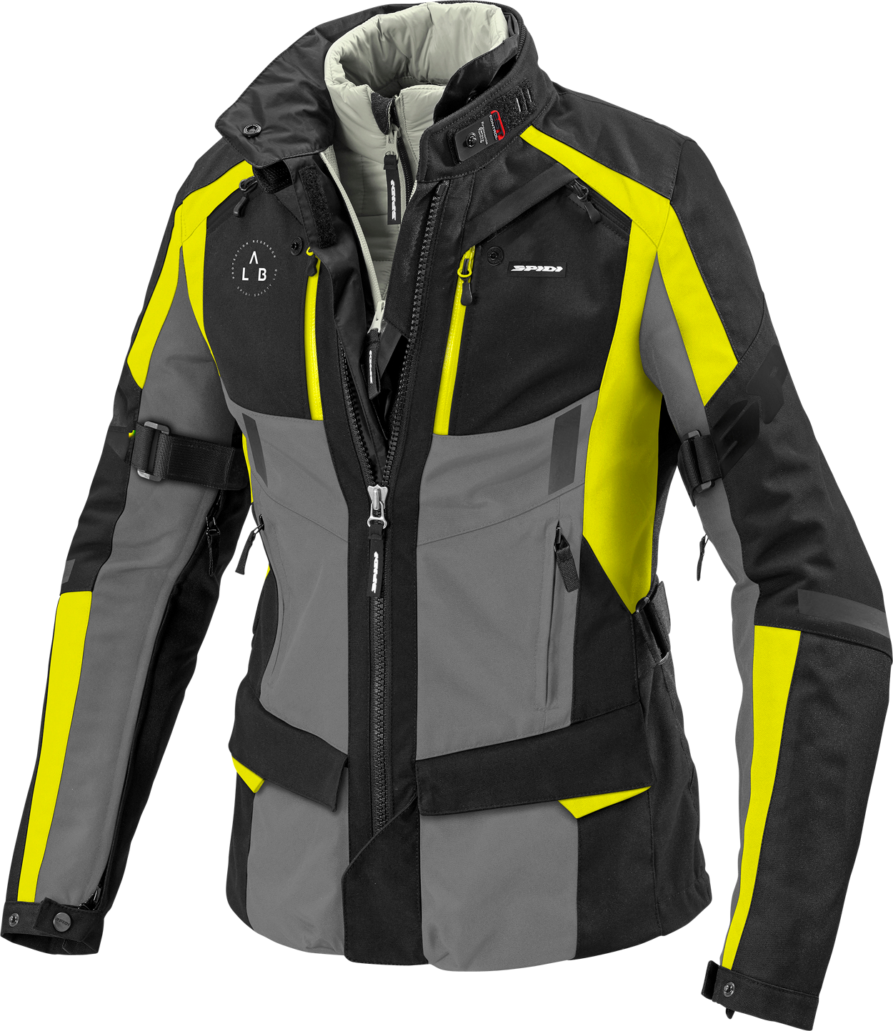 Spidi Motorradjacke Spidi 4Season Evo Lady Neongelb