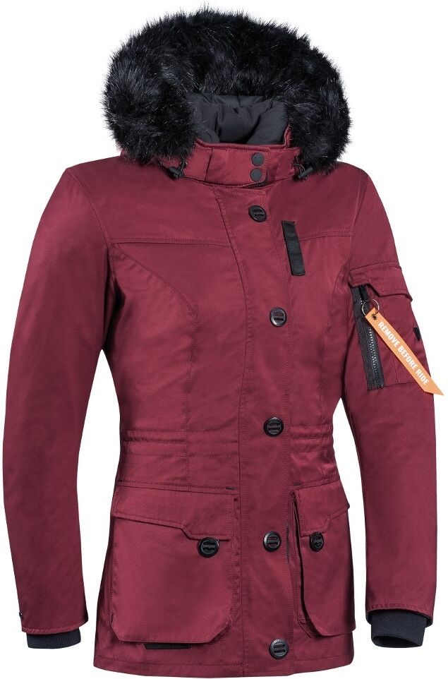 Ixon Ontario Damen Motorrad Textiljacke Rot M