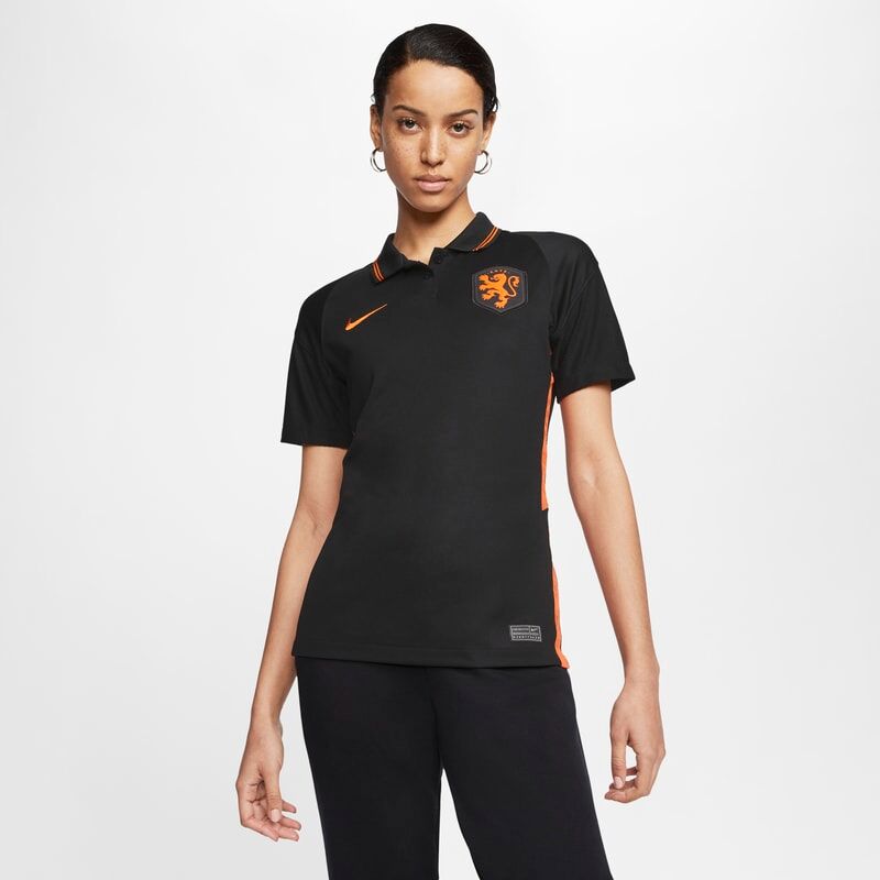 Nike Netherlands 2020 Stadium Away Women's Football Shirt - Black - size: XS, S, M, L, XL