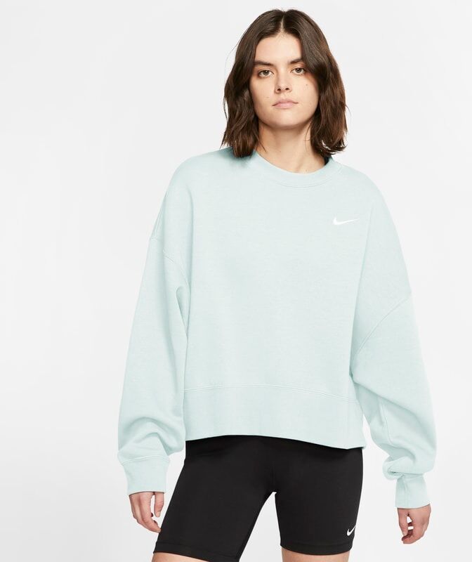 Nike Sportswear Essential Women's Fleece Crew - Green - size: XL, L