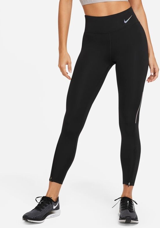 Nike Epic Faster Women's Mid-Rise 7/8 Running Leggings - Black - size: L, XL, XXS, M, XS, S