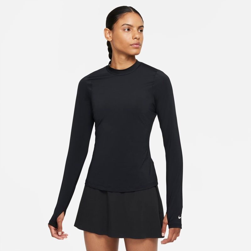 Nike Dri-FIT UV Victory Women's Long-Sleeve Golf Top - Black - size: XL, L, XS, S, M, 2XL