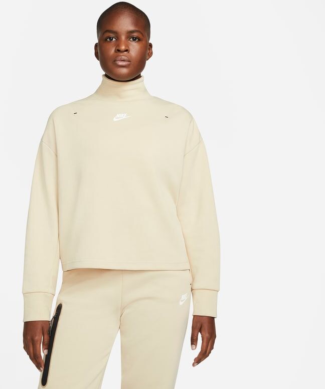 Nike Sportswear Tech Fleece Women's Turtleneck - Brown - size: M, L, XL, S