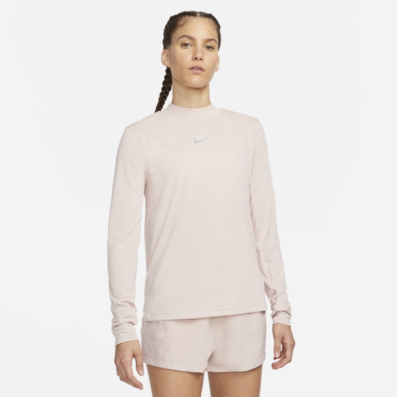 Nike Dri-FIT Run Division Women's Long-Sleeve Running Top - Pink - size: XS, S, M, L, XL