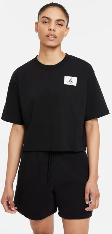 Nike Jordan Essentials Women's Boxy T-Shirt - Black - size: M, L, XL, XS, S, M, L