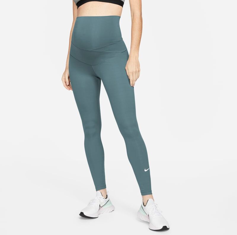 Nike One (M) Women's High-Rise Leggings (Maternity) - Grey - size: XS, XL, L, S, M