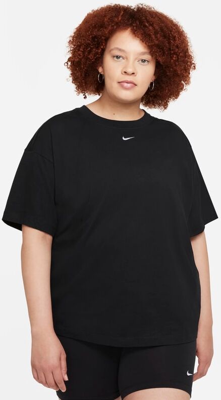 Nike Sportswear Essential Women's Oversized Short-Sleeve Top - Black - size: 1X, 3X, 2X