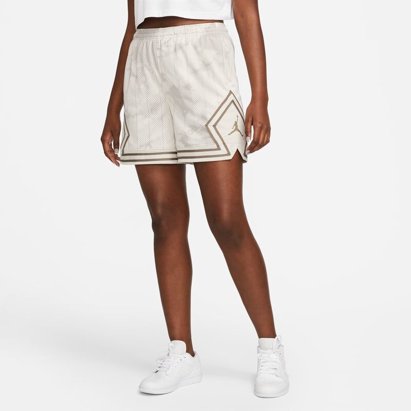 Nike Jordan (Her)itage Women's Diamond Shorts - Brown - size: S, M, L, XL