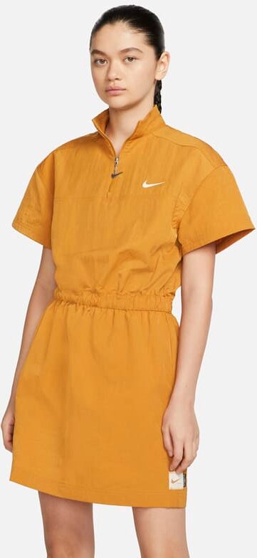 Nike Sportswear Swoosh Women's Woven Dress - Brown - size: XS, M, L, XL, S