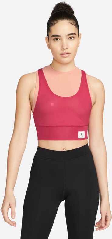 Nike Jordan Essentials Women's Cropped Top - Red - size: XS, S, M, L, XL