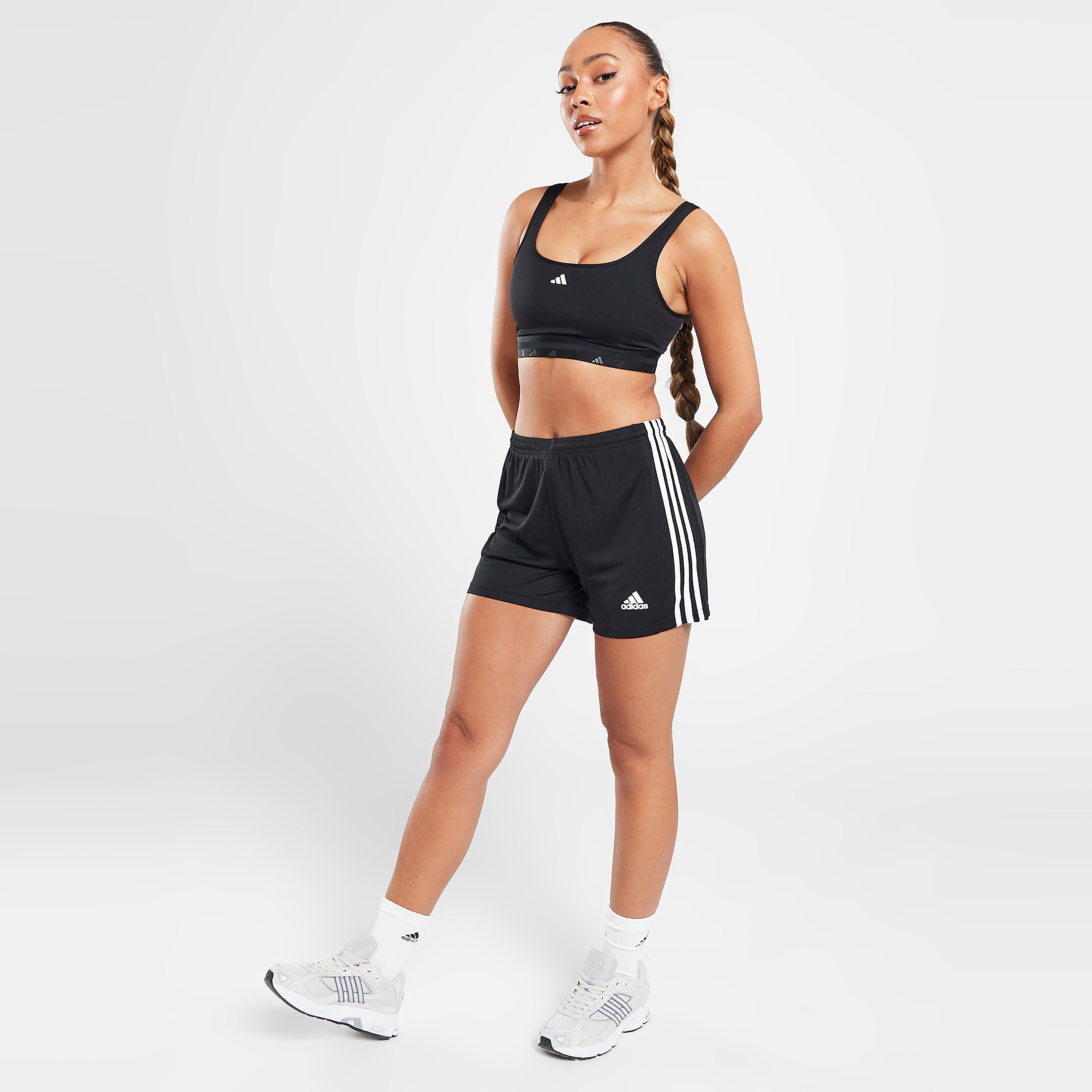 adidas Squadra Shorts - Black/White - Womens  size: S