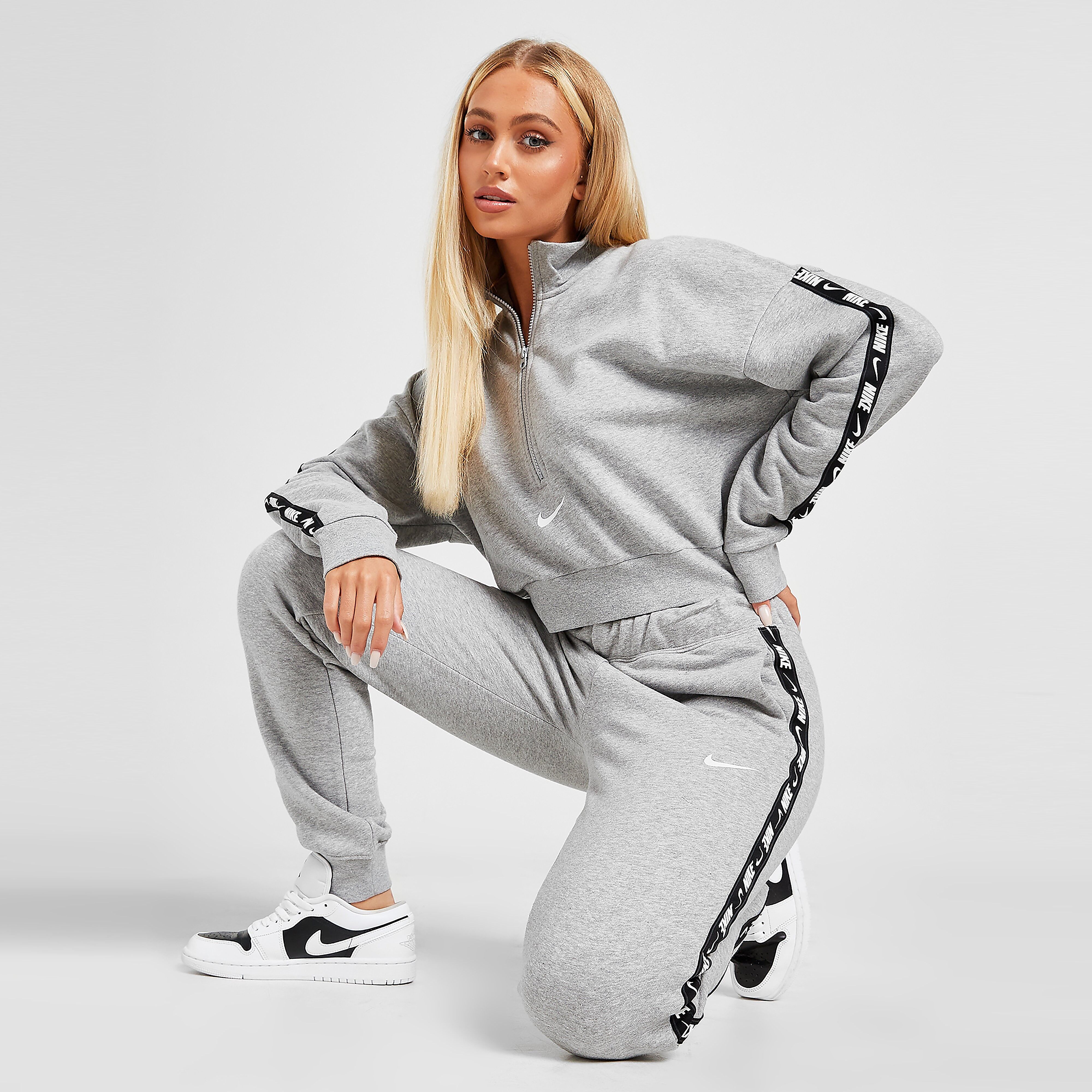 Nike Tape Track Pants - Dark Grey Heather - Womens  size: S