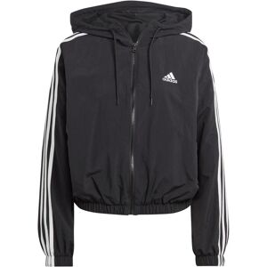 Adidas 3S Kapuzenjacke Damen schwarz S