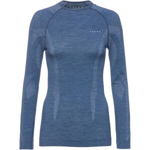 Falke Wool Tech Langarmshirt Damen blau S