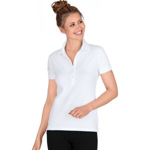 Trigema Poloshirt »TRIGEMA Poloshirt mit Kristallsteinen«, (1 tlg.) weiss  XL