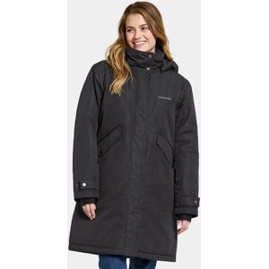 Didriksons Winterjacke, mit Kapuze black  42