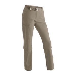 Maier Sports Funktionshose »Arolla«, Damen Wanderhose, zipp-off Outdoor-Hose,... dunkelbeige  50