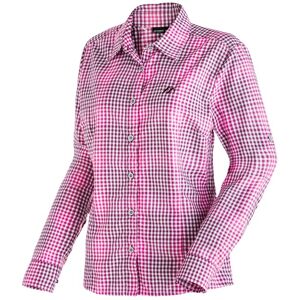 Maier Sports Funktionsbluse »Nanni«, Damen Bluse, langarm Karobluse für... rosa  54