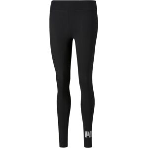 Leggings »ESS+ METALLIC LEGGINGS« Puma Black-Silver  M